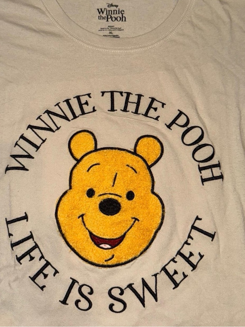 Disney Beige Winnie the Pooh Tee